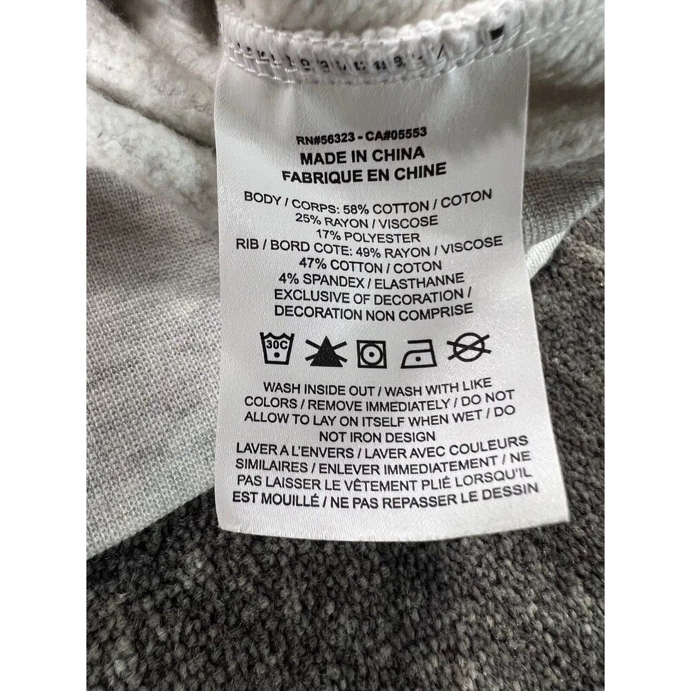 Nike Air Women’s 1/2 Zip Long Sleeve Gray Crop Top CV8578-051 Size Small - Picture 9 of 12